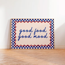 Load image into Gallery viewer, Good Food Good Mood Landscape Print