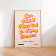 Load image into Gallery viewer, Kate Nash Foundations Inspired Music Print