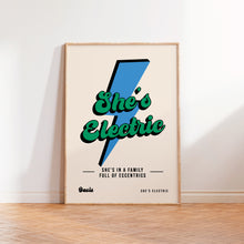 Load image into Gallery viewer, She's Electric Oasis Inspired Print