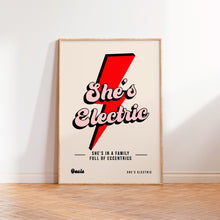 Load image into Gallery viewer, She's Electric Oasis Inspired Print