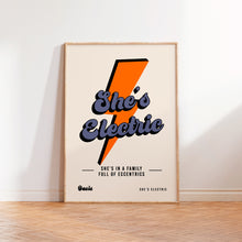 Load image into Gallery viewer, She's Electric Oasis Inspired Print