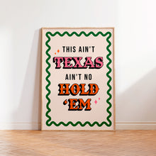 Load image into Gallery viewer, Texas Hold 'Em Print