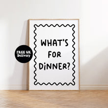 Load image into Gallery viewer, What's For Dinner Print