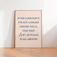 Load image into Gallery viewer, Love Actually Inspired Print
