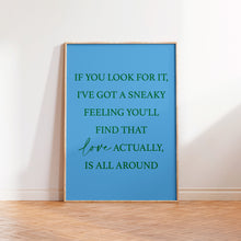 Load image into Gallery viewer, Love Actually Inspired Print