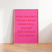 Load image into Gallery viewer, Love Actually Inspired Print