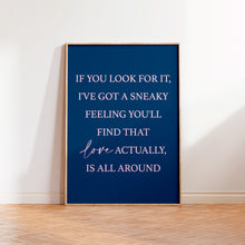 Load image into Gallery viewer, Love Actually Inspired Print