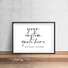 Load image into Gallery viewer, Personalised Fancy Print Landscape