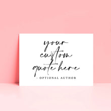 Load image into Gallery viewer, Personalised Fancy Print Landscape