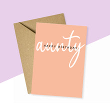 Load image into Gallery viewer, Happy Birthday Aunty Card