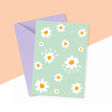 Load image into Gallery viewer, Happy Easter Flower Card