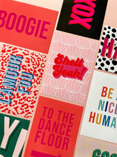 Load image into Gallery viewer, L'Amour Fou Crazy Love French Typography Wall Art Print