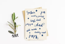 Load image into Gallery viewer, World's Greatest Dad Card