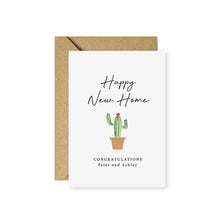 Load image into Gallery viewer, Personalised New Home Card