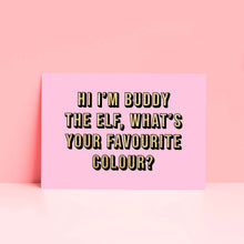 Load image into Gallery viewer, Buddy The Elf Christmas Print