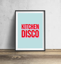 Load image into Gallery viewer, Kitchen Disco Wall Art Print