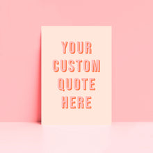 Load image into Gallery viewer, Nude Personalised Wall Art Print