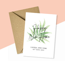 Load image into Gallery viewer, Personalised Happy New Home Card
