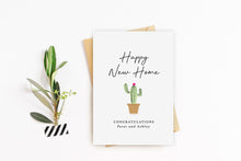 Load image into Gallery viewer, Personalised New Home Card