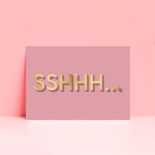 Load image into Gallery viewer, Sshhh... Wall Art Print