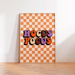 Hocus Pocus Halloween Print Portrait