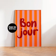 Load image into Gallery viewer, Bonjour Wall Art Print
