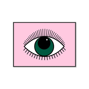 Boho Magical Eye Wall Art Print