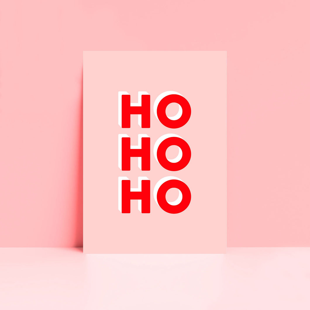 Ho Ho Ho Print