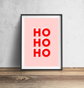 Ho Ho Ho Print
