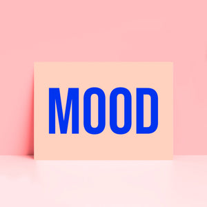Mood Bold Wall Art Print